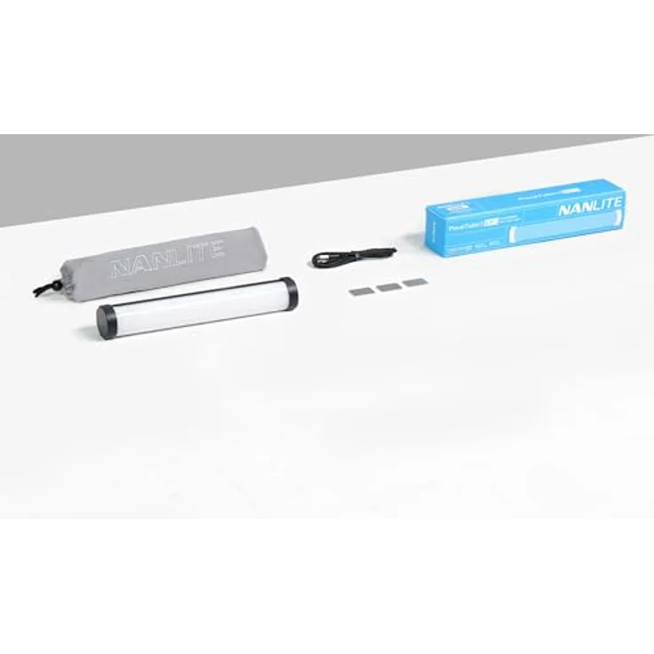 NANLITE PavoTube II 6XR, Mini-Farb-Effektleuchte mit RGBWW-LED, Pixeleffekten und Multiprotokollsteuerung – Bild 2