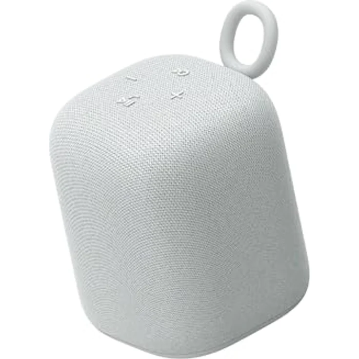 Sony LinkBuds Lautsprecher - Kabelloser Bluetooth tragbarer Lautsprecher, Ultimativer Tiefer Bass, IP67, Wasserdicht, Staubdicht, Stoßfest, 12h Akku, Klare Gesprächsqualität, Für Draußen - Hellgrau – Bild 1