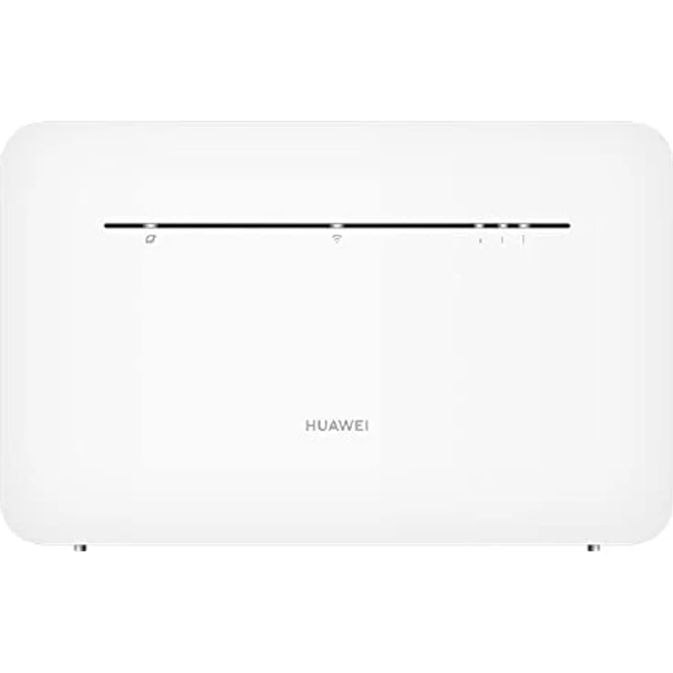 HUAWEI 4G+ 4G Wi-Fi Lte Cat. 7 Hotspot-Mobilfunkrouter, Download-Geschwindigkeit bis zu 300 Mbit/s, AC1300-Dualband-WLAN, 4 Gigabit-Ethernet-Ports, weiß, automatische Auswahl und Beamforming – Bild 1