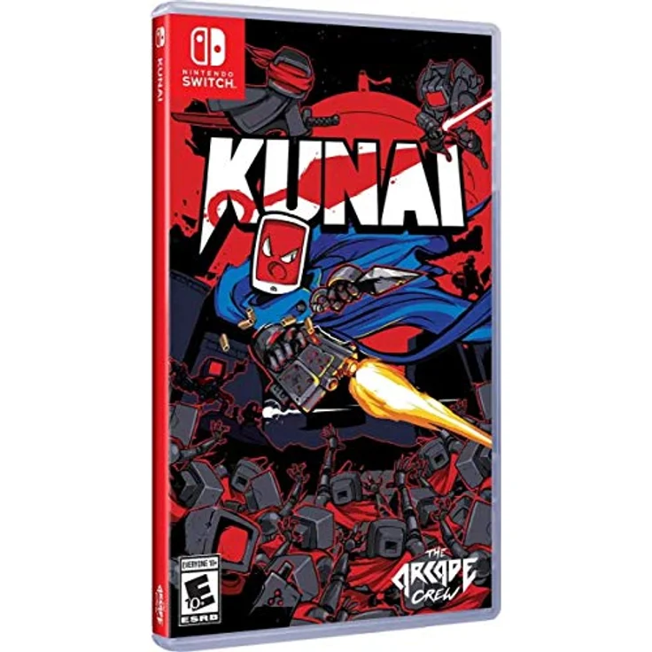 Limited Run Kunai Nintendo Switch, Action-Adventure Spiel mit Killer-Roboter Tabby und Pixel-Art Umgebungen – Bild 1