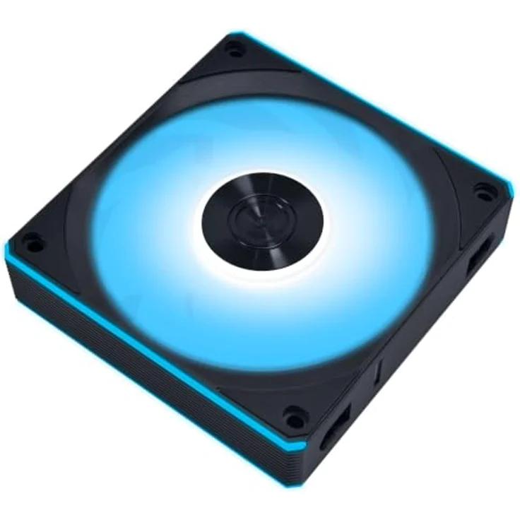 Lian Li UNI FAN CL FLEX Wireless ARGB 3er-Pack, Gehäuselüfter mit 120 mm, schwarzes Design, hydrodynamisches Gleitlager – Bild 4