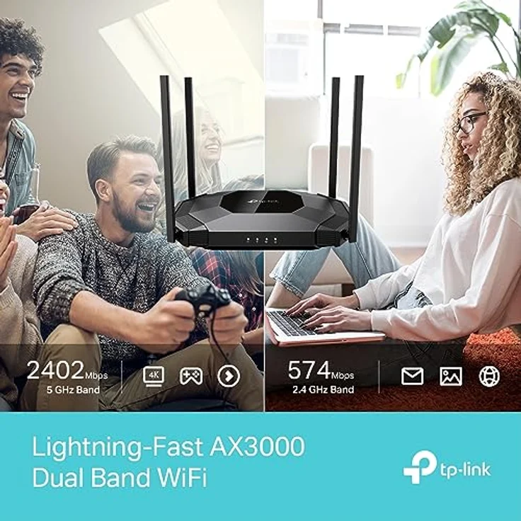 TP-Link TL-WA3001 AX3000 Gigabit Wi-Fi 6 Access Point, Dual-Band, 2402 Mbps 5 GHz, Passive PoE, Schwarz – Bild 5