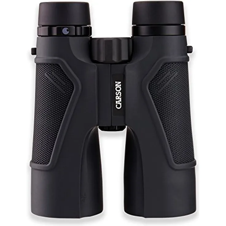 Carson TD-050ED Full-Size Fernglas, 10x50mm mit hochwertigen ED-Glas Linsen, wasserdicht und beschlagfrei