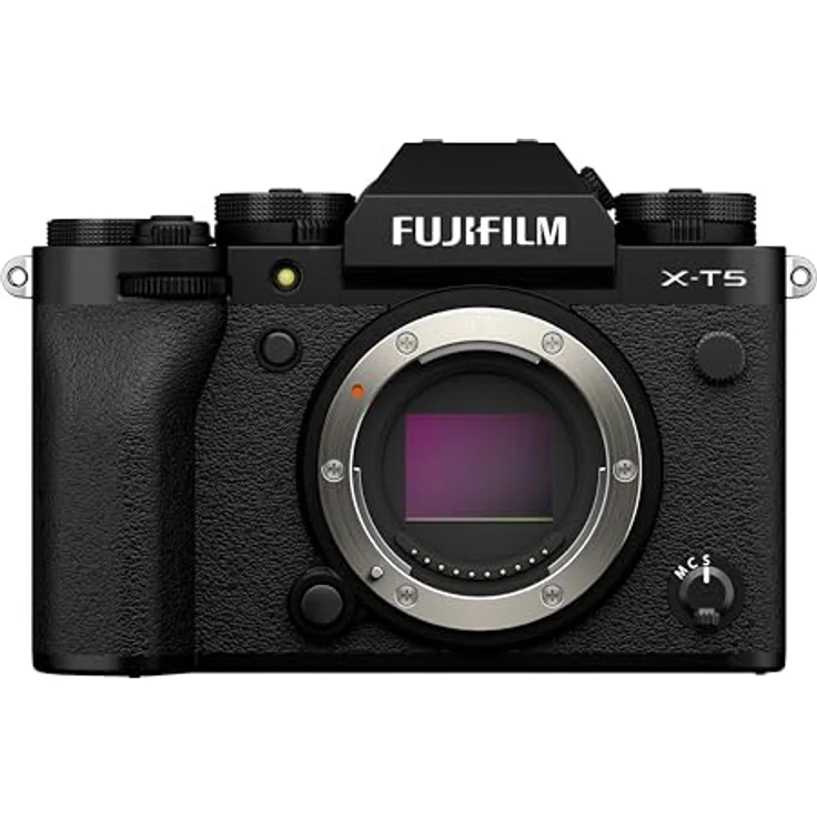 Fujifilm X-T5 Gehäuse schwarz, Systemkamera mit X-Trans CMOS 5 HR Sensor – Bild 1