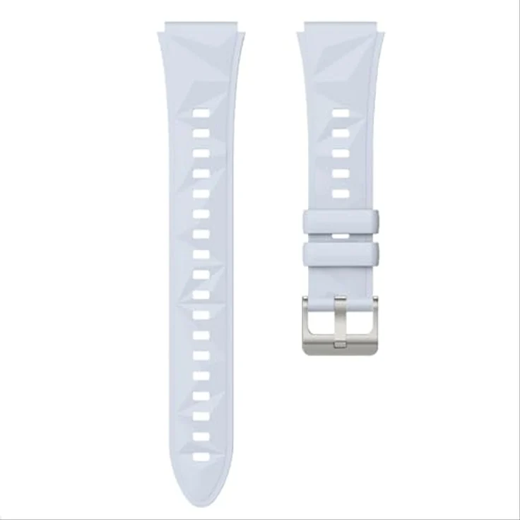 GIOPUEY Armband für Huawei Watch GT 6/GT 5 41mm/5 Pro 42mm, Weiches silikon Armband [Verschleißfest] [Atmungsaktiv] - Light Blue – Bild 2