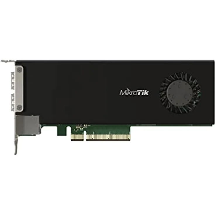 MikroTik CCR2004-1G-2XS-PCIe Adap 2xSFP28 1xGbE LP, Netzwerkkarte mit PCIe Adapter und 2x SFP28 Anschlüssen, blau – Bild 4