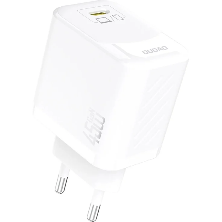 Dudao A28, 45W GaN USB-C Wandladegerät, kompakt, weiß