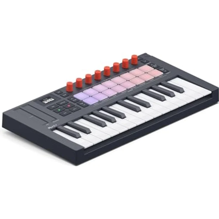 Novation FLkey 2 Mini 25, MIDI-Controller mit 25 Mini-Tasten, Arpeggiator und 16 Pads mit Aftertouch – Bild 2