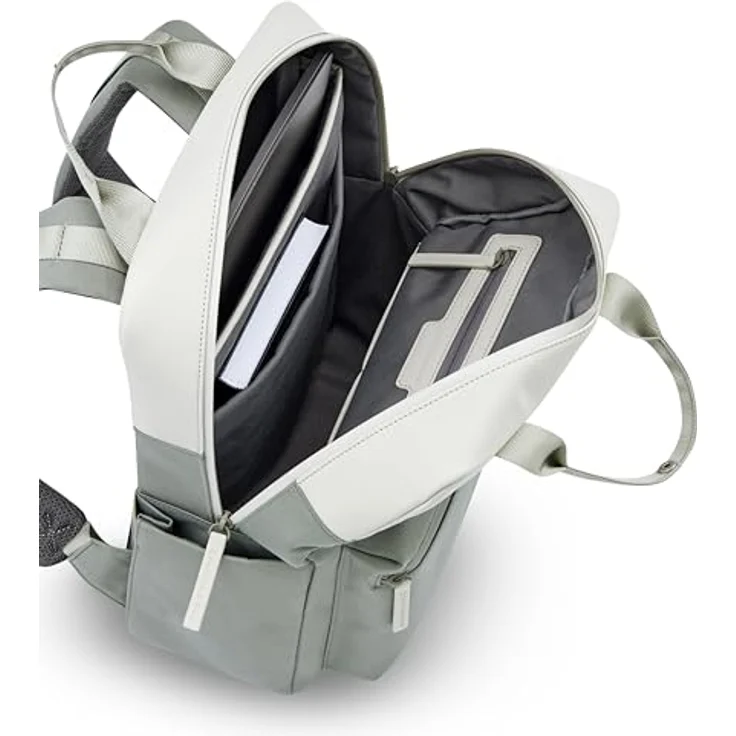 Kapten & Son Bergen Pro Backpack, Freizeitrucksack mit Laptopfach für 15 Zoll Geräte, 15L, wasserabweisend, muted sage grün – Bild 5