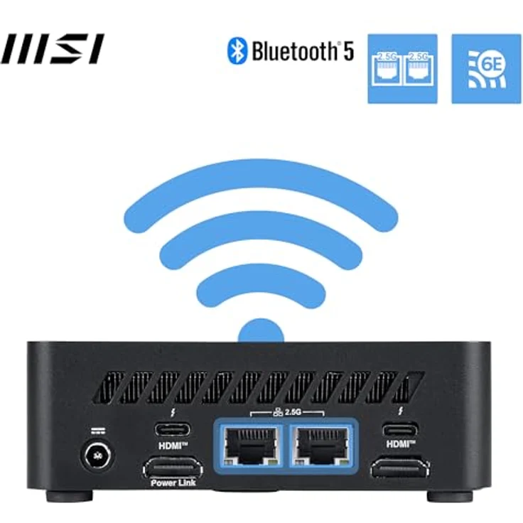 MSI Cubi NUC AI 1UMG-073AT, Business-PC mit kompakter Bauweise und effizientem Betriebssystem – Bild 5