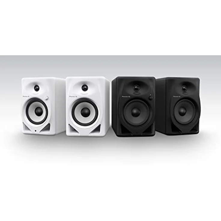 Pioneer DJ DM-50D 5 Desktopmonitorsystem (schwarz) mit Class-D-Verstärker und 96-kHz-Sampling-DSP – Bild 4