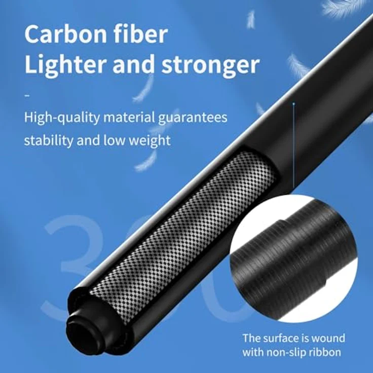 Telesin Selfie Stick Carbon, 2,7 Meter - extra kompakt, leicht und stabil – Bild 3