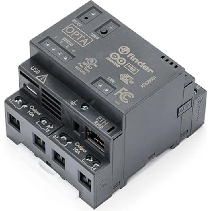 Arduino Opta RS485 [AFX00001], Serielles Kommunikationsmodul mit Modbus-Unterstützung für industrielle Automatisierung, robustes Design, kompatibel mit Arduino