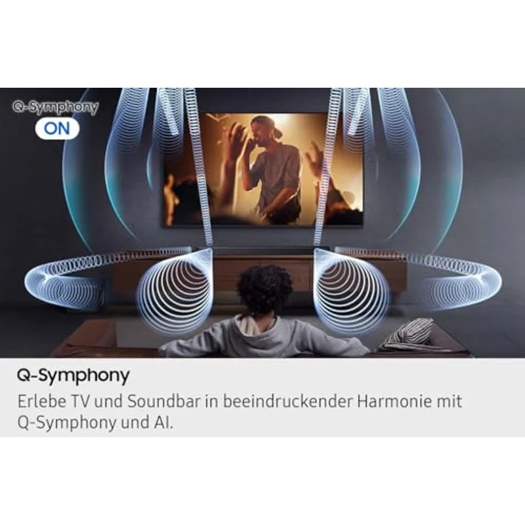 Samsung Q-series HW-Q935GF, 9.1.4-Kanal Soundbar mit Subwoofer & Rücklautsprechern, kabelloses Dolby Atmos, SpaceFit Sound Pro, Active Voice Amplifier Pro – Bild 9