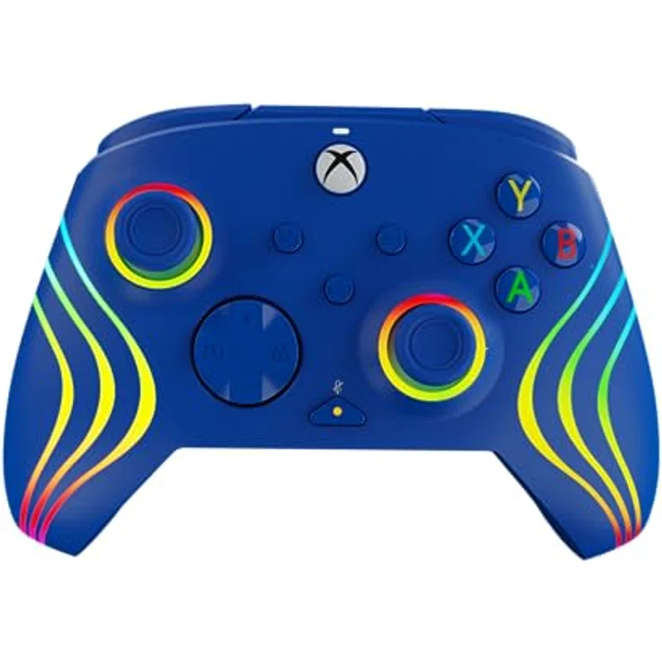 PDP Xbox Afterglow Wave Wired Controller Blue – Bild 1