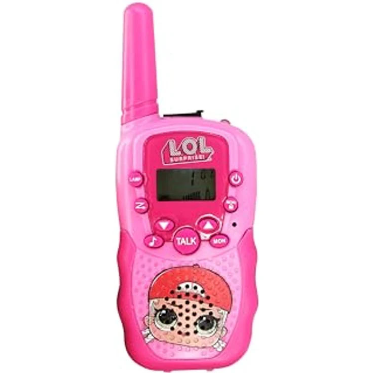 JTI GmbH LOL Surprise Walkie Talkie, Funkgerät mit bis zu 300 m Reichweite, digitalem LCD-Bildschirm und Taschenlampe – Bild 4