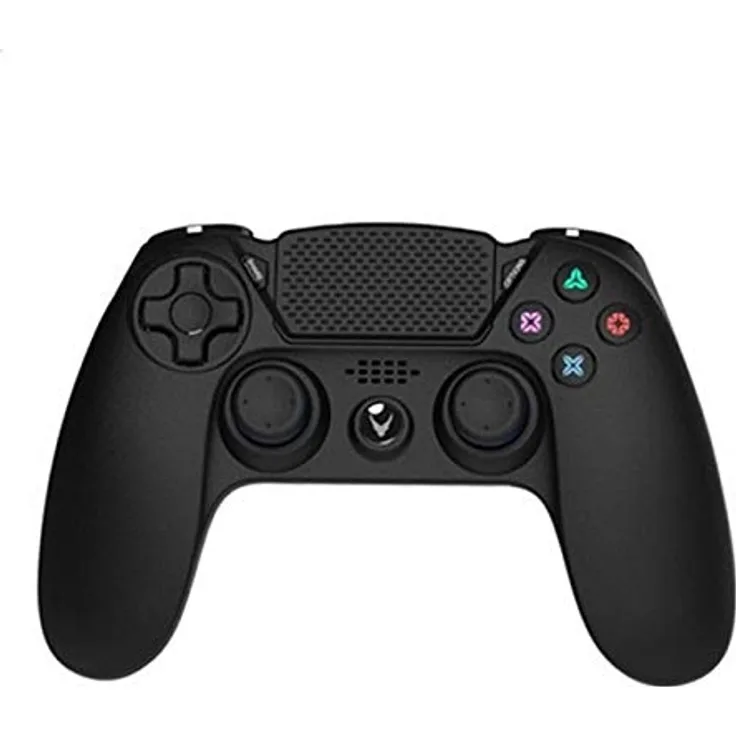 Omega Gamepad Charge (OGPPS4), Gaming Controller mit Touchpad, sechs-Achsen-Sensor und Mikrofon, Schwarz