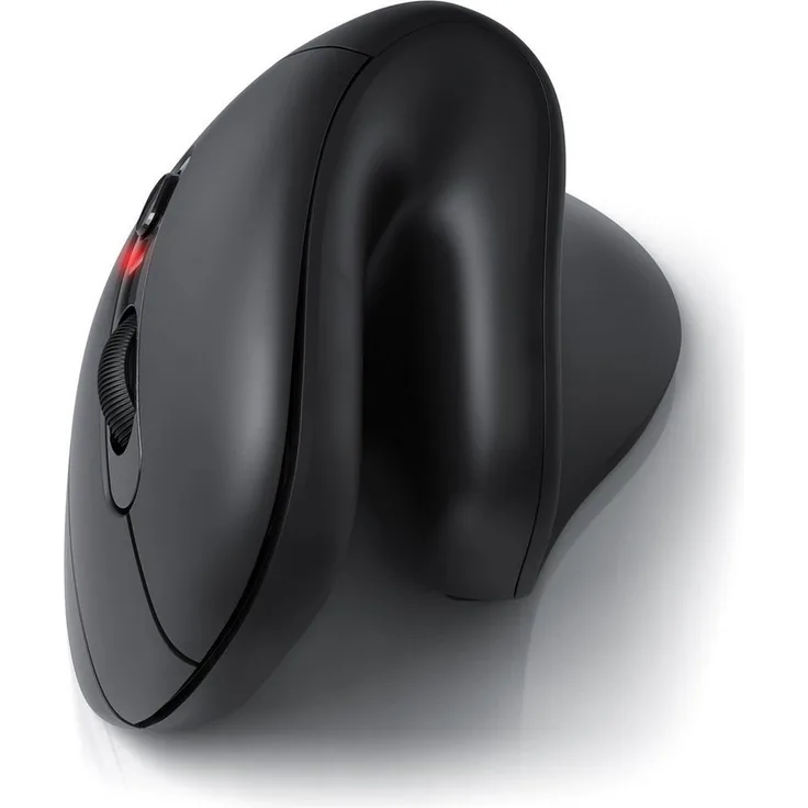 CSL ergonomische Maus (Funk, kabellos, kabellose Vertikal Mouse, Vertikalmaus armschonend & ergonomisch, schwarz)