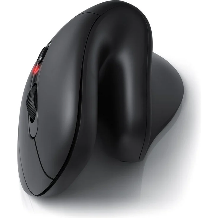 CSL ergonomische Maus (Funk, kabellos, kabellose Vertikal Mouse, Vertikalmaus armschonend & ergonomisch, schwarz)