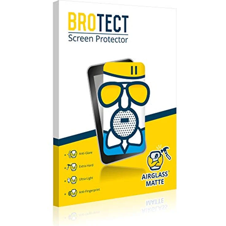 BROTECT Entspiegelungs-Panzerglasfolie für Microsoft Surface Book 2 13.5" Schutzglas Schutz-Folie Matt [Extrem Kratzfest 9H, Anti-Reflex, – Bild 3