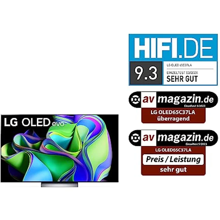 LG OLED65C37LA TV 165 cm (65 Zoll) OLED evo Fernseher (Smart TV, Brightness Booster, 120 Hz) [Modelljahr 2023] – Bild 2
