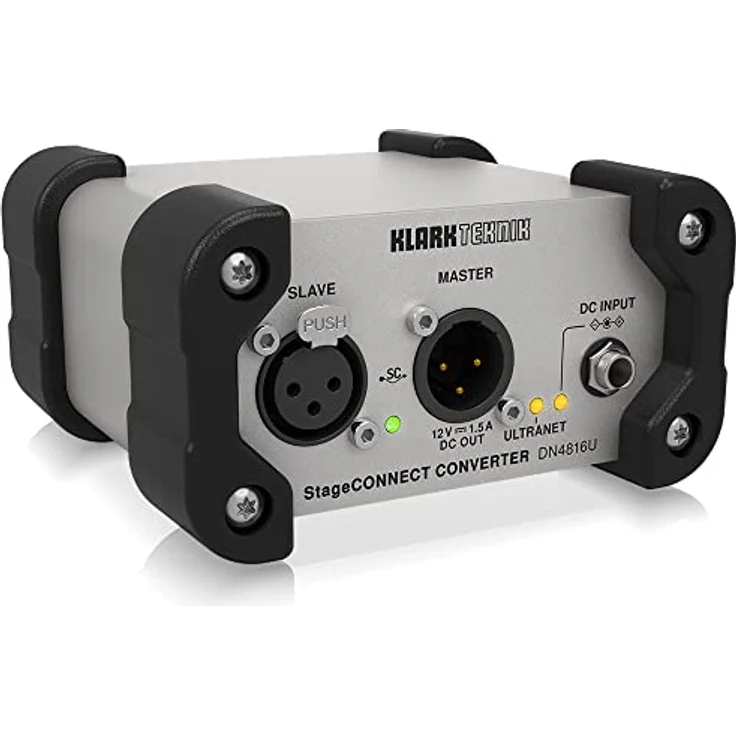 Klark Teknik StageConnect Interface Bridge DN4816U, 32-Kanal-Audio-Übertragung mit 24-Bit PCM und 0,4 ms Latenz – Bild 2