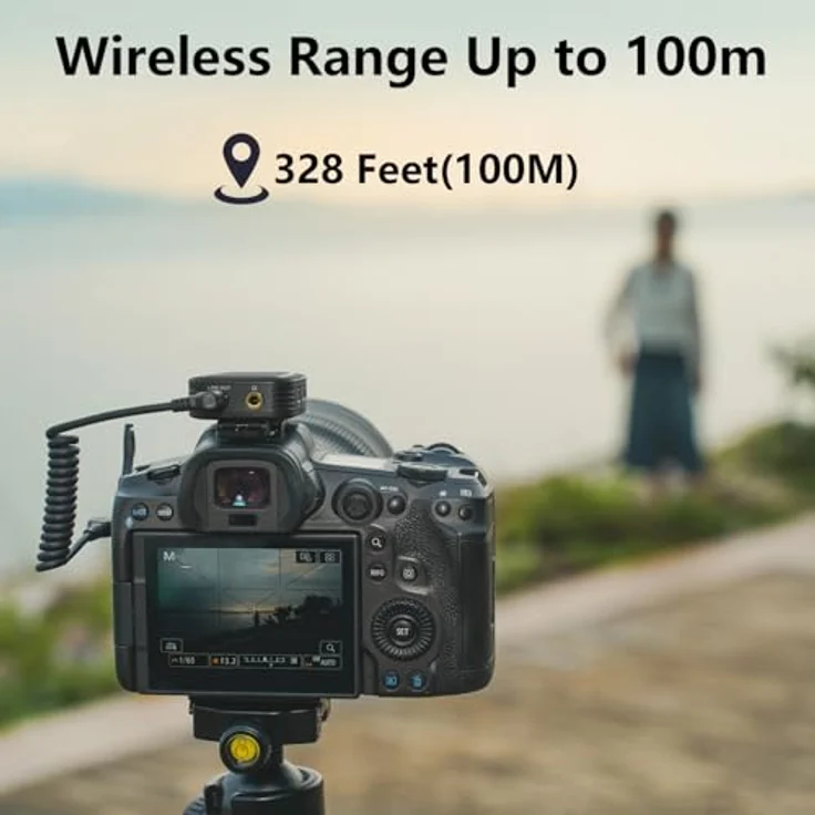 Saramonic Blink 500 ProX B2R, 2 Personen Wireless Clip-On Mikrofonsystem mit On-Board-Aufnahme, Lavaliers und 100 m Sichtweite – Bild 4