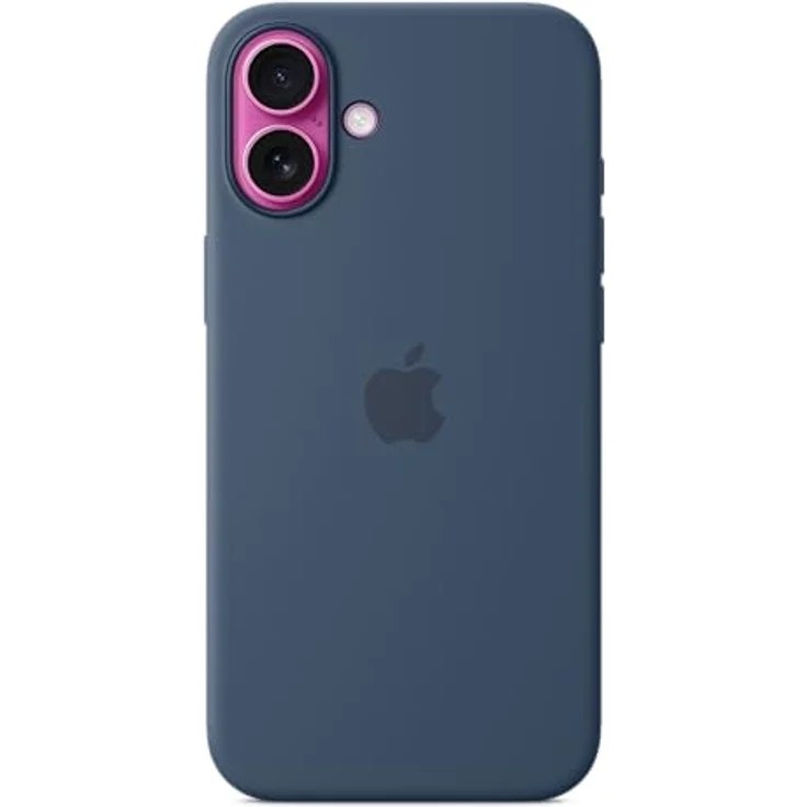 Apple iPhone 16 Plus Silikon Case mit MagSafe – Denim – Bild 3
