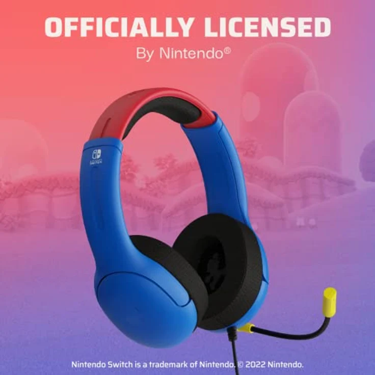 PDP Headset LVL40 Airlite Mario Edition für Nintendo Switch – Bild 5