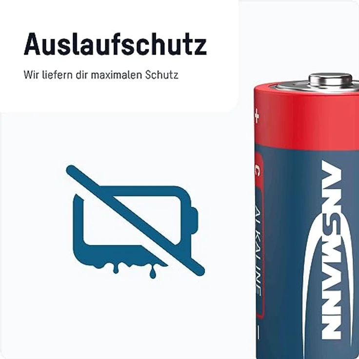 ANSMANN AG Baby C (LR14) Alkaline-Batterien, 8 Stück, 1,5V - langlebig, auslaufsicher und lange Haltbarkeit – Bild 5