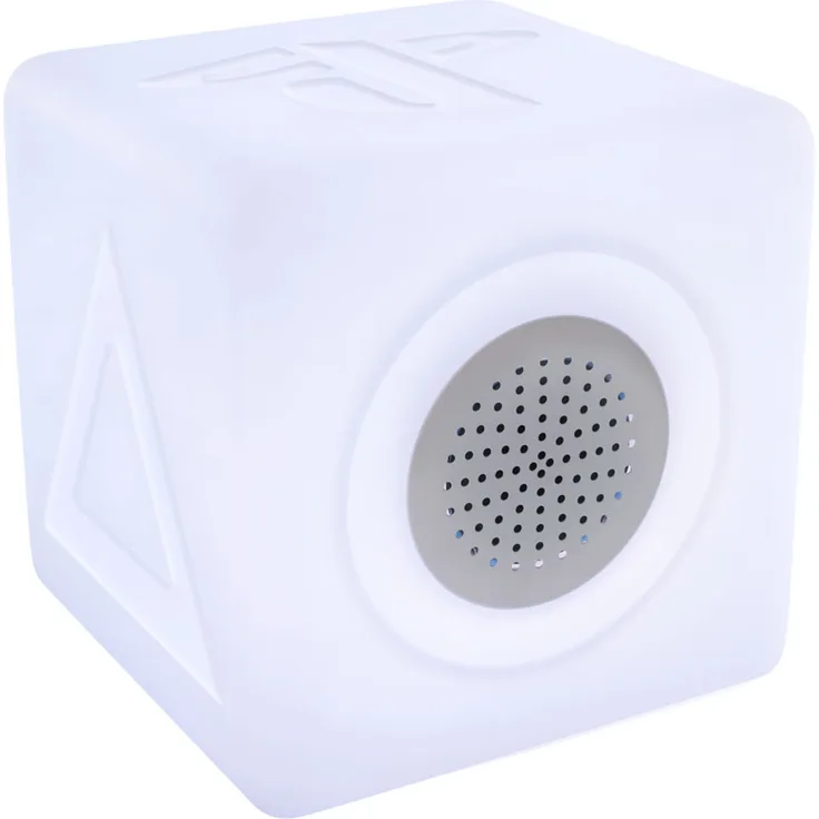 Big Ben, Kabelloser LED Bluetooth Lautsprecher Sony Cube 15W, Weiß