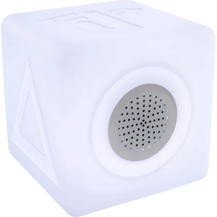 Big Ben, Kabelloser LED Bluetooth Lautsprecher Sony Cube 15W, Weiß