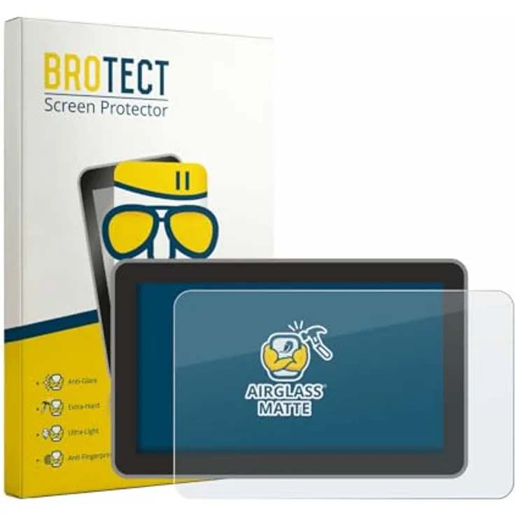 BROTECT Entspiegelungs Schutzglas für Bambu Lab H2C, extreme Kratzfestigkeit 9H, Anti-Reflex, Anti-Fingerprint, matt