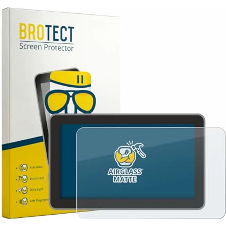 BROTECT Entspiegelungs Schutzglas für Bambu Lab H2C, extreme Kratzfestigkeit 9H, Anti-Reflex, Anti-Fingerprint, matt – Bild 1