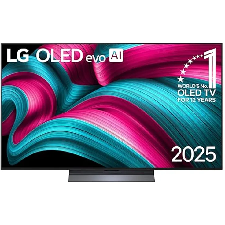 LG OLED EVO 55C54LA, 55 Zoll 4K Smart TV mit 120Hz, a9 Gen8 AI Prozessor, Dolby Atmos, webOS 25