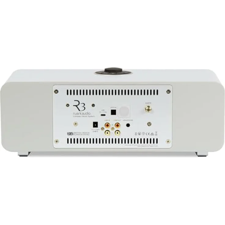 Ruark Audio R3S, Musiksystem in Grau mit DAB, DAB+, FM, CD-Player und Bluetooth – Bild 3