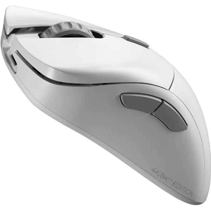 Glorious Model D 2 PRO 4K/8KHz Edition, kabellose Gaming-Maus in Weiß, 64 g, optimale Abtastrate bis 8.000 Hz, für Rechtshänder, bis zu 80 Std. Batterielaufzeit – Bild 8
