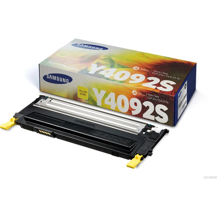 Samsung CLT-Y4092S, Toner für Farb- und Schwarz/Weißdruck, gelb – Bild 1
