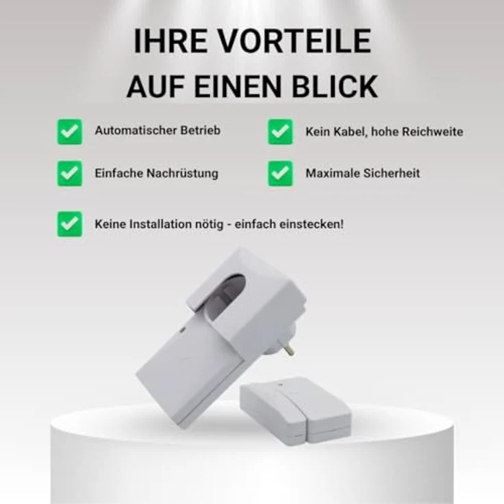 Schabus Kabel-Abluftsteuerung KDS110 1150W Weiß – Bild 8