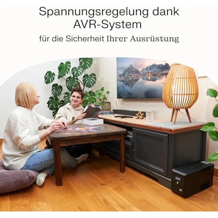 GreenCell UPS Power Proof 2000VA 1200W, Line-Interaktive USV mit 4 Ausgängen und Sinuswellen-Technologie – Bild 6