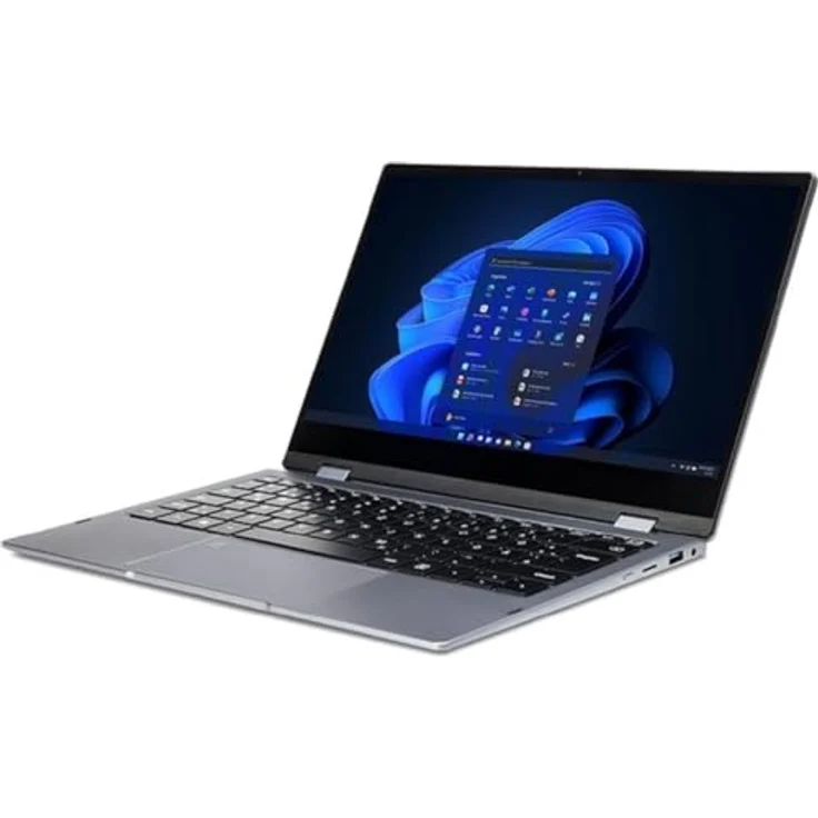 Terra Mobile 360-13U, 2-in-1 Notebook mit Intel Core i5, 16 GB RAM, 512 GB SSD, 13.3" IPS Touch-Display, Windows 11 Pro, Iris XE Graphics, 360° klappbar – Bild 3