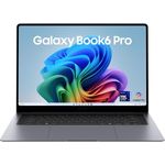 Samsung Galaxy Book 6 Pro, 16" Laptop mit Intel Core Ultra Prozessor, Dynamic AMOLED 2X Display, 3 Jahre Herstellergarantie, grau, exklusiv bei Amazon