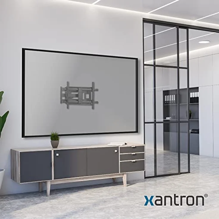 Xantron STRONGLINE-960XL TV Wandhalterung Schwenkbar Neigbar Drehbar - 43-80 Zoll, 4K, inkl. Montagematerial – Bild 5