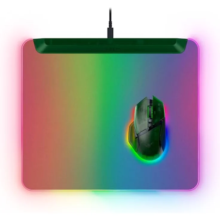 Razer Firefly V2 Pro - Phantom Green Ed. (M), Gaming-Mauspad mit RGB-Beleuchtung und 15 anpassbaren Zonen, Grün – Bild 2