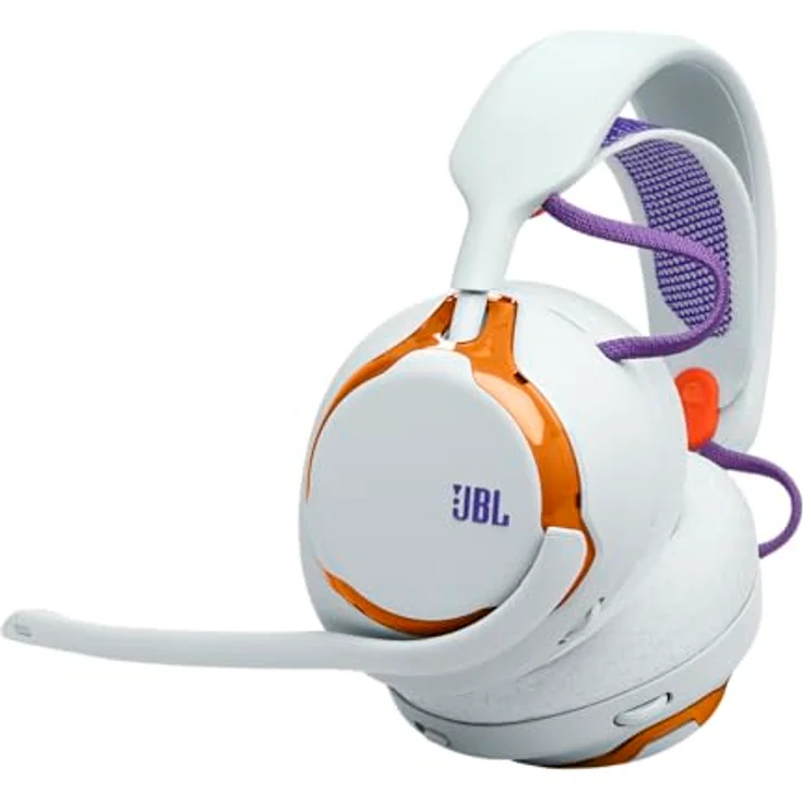 JBL Quantum 650, Kabelloses Bluetooth-Gaming-Headset mit Raumsound, Noise-Cancelling-Mikrofon, 45-Stunden-Akku, austauschbaren Teilen, Multi-Plattform-Kompatibilität, Türkis – Bild 1