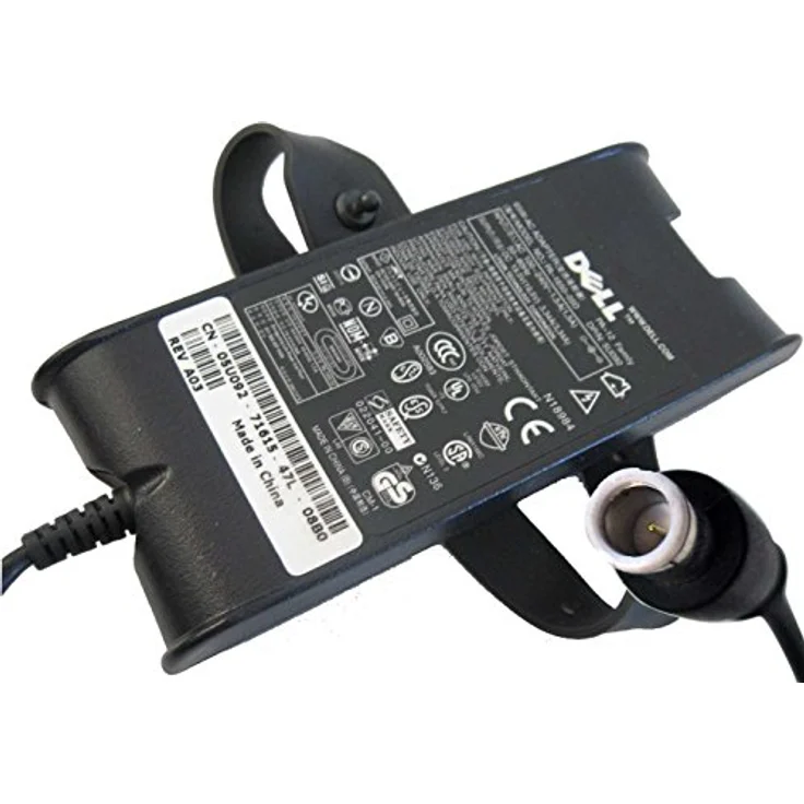 Dell PA-3E AC-Adapter (90 W), Notebook Netzteil mit 3-poligem Wandstecker, Schwarz – Bild 2