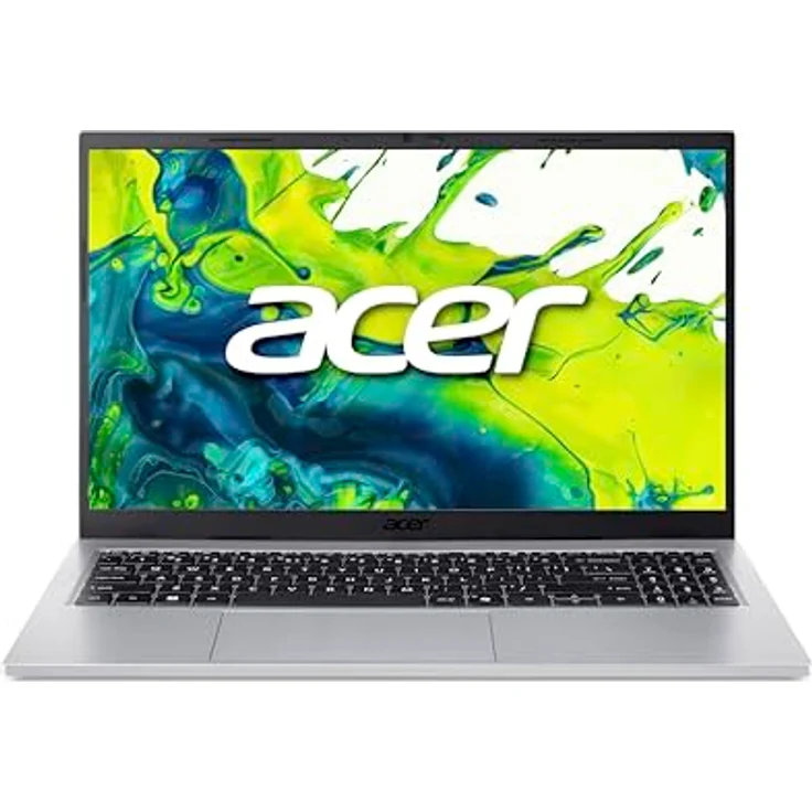 Acer Aspire Go 15 (AG15-72P-792F) Laptop, 15,6" FHD IPS Display, Intel Core i7-150U, 16 GB RAM, 1 TB SSD, Intel Grafik, Windows 11, QWERTZ Tastatur, Silber – Bild 1