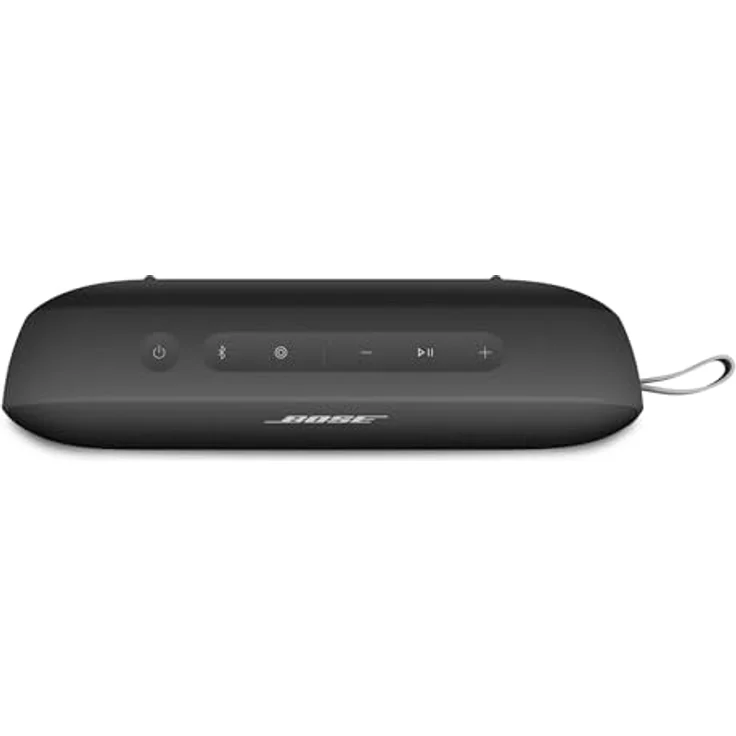 Bose SoundLink Flex Tragbarer Bluetooth-Lautsprecher (2. Gen.), Schwarz, bis zu 12 Stunden Akkulaufzeit, staub- und wasserdicht – Bild 4