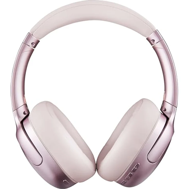 Intenso O400HA Over-Ear Kopfhörer - Hybrid Active Noise Cancelling, bis zu 75 Stunden Laufzeit, Bluetooth 5.3, Musikmodus, Transparency Modus, schnelle Ladezeit, rosa – Bild 2