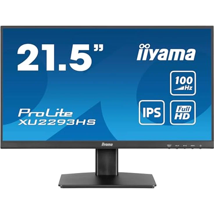 iiyama Prolite XU2293HS-B6 54,5cm 21,5" IPS LED-Monitor Full-HD 100Hz HDMI DP Slim-Line AdaptiveSync schwarz – Bild 2
